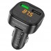 ОЗУ с FM-модулятором BOROFONE BC43 Flash QC3.0 car BT FM transmitter 18W черный