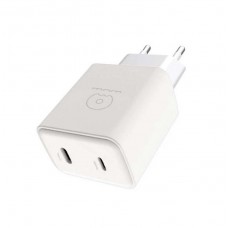 Сетевое зарядное устройство WUW-C189 PD 20W Charger USB C + USB C белый