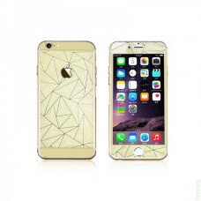 Защитное стекло iPhone 5 f/b Prizma 3D Gold