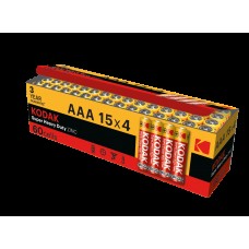 Батарейка Kodak EXTRA HEAVY DUTY R3 коробка 1x4 шт. (6409674)