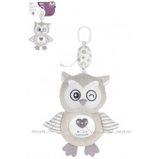 Игрушка музыкальная Funmuch Подвеска Совенок со световыми эффектами (6756812)