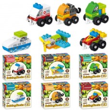 Конструктор DIY Toys Городской транспорт в ассортименте, CJ-3978803 (6896100)