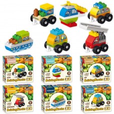 Конструктор DIY Toys Городской транспорт-2 в ассортименте, CJ-3978804 (6896101)