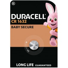 Специальная литиевая батарейка типа «таблетка» Duracell 1632 3V, (CR1632), 1 шт. в упаковці
 (7091710)