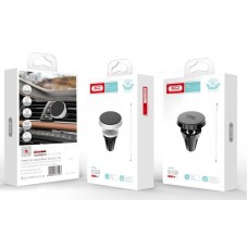 Автодержатель XO C55B Air Vent Car Holder Round Magnetic черный (7109735) Автодержатель XO C55B Air Vent Car Holder Round Magnetic черный (7109735)