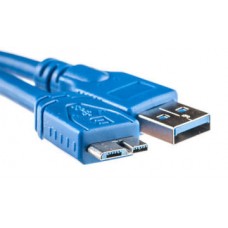 Кабель PowerPlant USB 3.0 AM - Micro, 0.1м