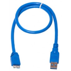 Дата-кабель PowerPlant USB 3.0 AM - Micro юсб папа папа 0.5м