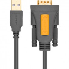 Кабель Ugreen CR104 USB-A male to DB9 RS-232 male Adapter Cable 3 метра черный (UGR-20223)