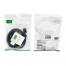 Перехідник UGREEN HDMI to DVI 2K Cable Male to Male чорний 1.5m