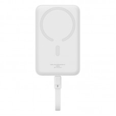 Зовнішній акумулятор Baseus Magnetic Mini Wireless Fast Charge Power Bank Type-C Edition  10000mAh 30W Stellar білий