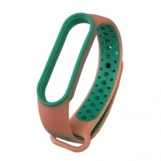 Ремінець для Xiaomi Mi Band 5 NIKE Sport рожево-м’ятний