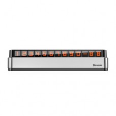 Автовізитка на Торпедо BASEUS Moonlight Box Series Temporary Parking Number Plate сріблястий ACNUM-B0S