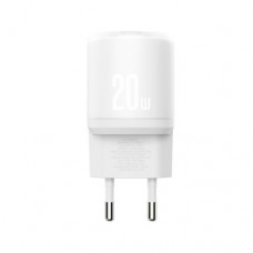 Мережевий зарядний пристрій XO L144(EU) PD20W 1USB-A+1USB-C Fast Charger Білий