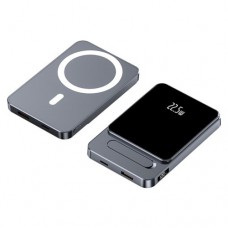 Універсальна мобільна батарея A77 MagSafe 22,5W 5000 mAh сірий