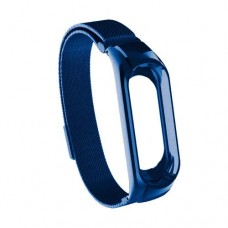 Ремінець для Xiaomi Mi Band 7 Milanese Loop синій