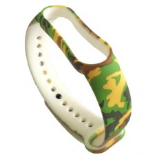 Ремінець для Xiaomi Mi Band 5/6/7 Камуфляжний зелений 1