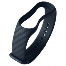 Ремінець для Xiaomi Mi Band 3/4 CARBON Ремінець для Xiaomi Mi Band 3/4 CARBON