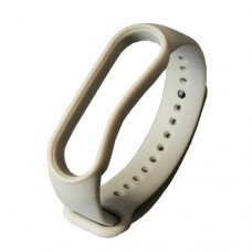 Ремінець для Xiaomi Mi Band 5/6/7 світло-сірий