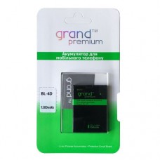 Акумулятор GRAND Premium for Nokia BL-4D Акумулятор GRAND Premium for Nokia BL-4D