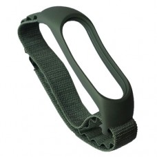 Ремінець для Xiaomi Mi Band 3/4/5/6/7 Alpine Loop темно-зелений