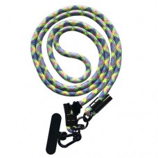 Шнурок LONG (150см) 8mm з карабіном + тримач для чохлів (універсальний) зелений mix