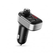 ФМ-модулятор XO BCC10 Smart Bluetooth MP3 +5V3.1A Car Charger Чорний