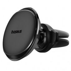 Автотримач Baseus Magnetic Car Mount Phone Holder with Cable Clip Air Vent чорний C40141201113-00