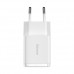 Мережевий зарядний пристрій Baseus Compact Charger 2U 10.5W EU білий CCXJ010202