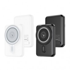 Універсальна мобільна батарея XO PR264 Magnetic 15W + PD20W with a holder 10000mAh Білий