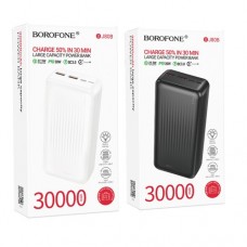 Універсальна мобільна батарея BOROFONE BJ80B Clever 22.5W+PD20W 30000mAh чорна