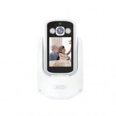 Камера спостереження XO CR08 200W Піксель AI Intelligent Two-Way Video Call Camera (2.4G+Bl) Біла
