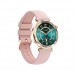 Смарт-годинник XO J13 AMOLED Screen Round Rhombus Women's Watch Золотi