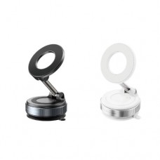 Автотримач XO C169 + Vacuum suction cup locking magnetic suction bracket (with magnet ring) Чорний