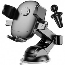 Автотримач XP-331 2in1 чорний (дефект упаковки)