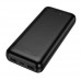 Універсальна мобільна батарея Hoco J153A Stability power bank 20000mAh чорний