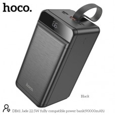 Універсальна мобільна батарея Hoco DB61 Jade 22.5W fully compatible 90 000mAh чорний