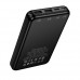 Універсальна мобільна батарея Hoco J165 Honey power bank 10000mAh чорний
