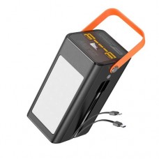 Універсальна мобільна батарея Hoco DB49 Action 22.5W fully compatible 100 000mAh чорний