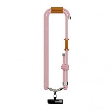 Шнурок ROCK (150см) 8mm з карабіном Multifunctional Glow in the Dark Phone Lanyard рожевий