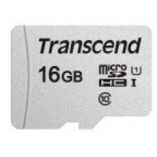 Карта пам'яті Transcend microSD 16GB C10 UHS-I R95/W10MB/s + SD
