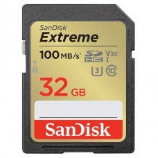 Карта пам'яті SanDisk SD 32GB C10 UHS-I U3 R100/W60MB/s Extreme V30