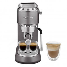 Ріжкова кавоварка еспресо Delonghi Dedica Arte EC 885.GY