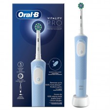 Електрична зубна щітка Oral-B Vitality D103.413.3 PRO Protect X Clean Vapor Синій Електрична зубна щітка Oral-B Vitality D103.413.3 PRO Protect X Clean Vapor Синій