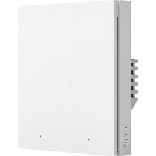 Выключатель беспроводной Aqara Wireless Remote Switch H1 Double Rocker (2 клавиши) евро глобальный WRS-R02 / AR009GLW02 белый Выключатель беспроводной Aqara Wireless Remote Switch H1 Double Rocker (2 клавиши) евро глобальный WRS-R02 / AR009GLW02 белый