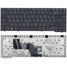 Клавиатура для ноутбука HP EliteBook 8440p, 8440w; Compaq 8440p, 8440w черная с русской раскладкой .