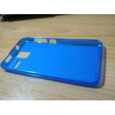 Силиконовый чехол накладка Lenovo S580 синий