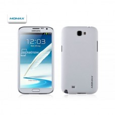 Пластиковый чехол накладка Momax Ultra Tough Soft case for Samsung N7100 Galaxy Note II, white CHUTSANOTE2AW