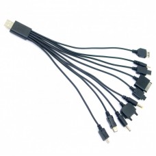 Универсальный USB кабель 4you с переходниками 10 в 1
