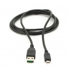Кабель Usb 2.0 AM/Mini 5 pin 0,8м, черный