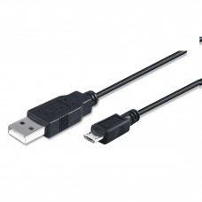 Кабель Usb 2.0 - Miсro-USB 5 pin 180 см 1 феррит черный